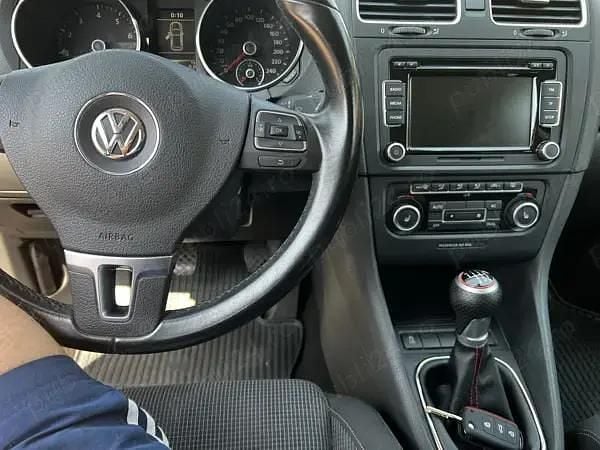 Negru Utilizat 2012 VW Golf VI Hatchback | 6.250 EUR (Preț OK) - Imagine 1/4