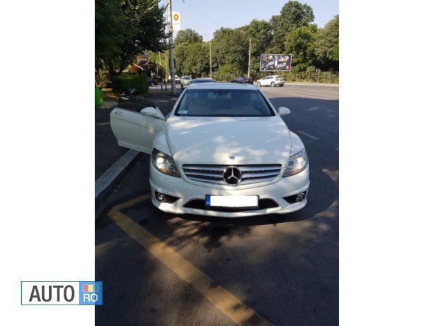 Second-hand Mercedes CL500 AMG 388 CP (285 kW) 2007 Alb metalic Coupe