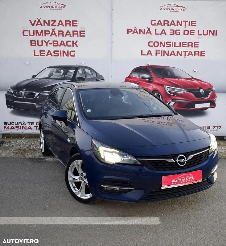 Culoarealbastru Utilizat 2020 Opel Astra Elegance Break | 8.950 EUR (Preț bun) - Imagine 1/4