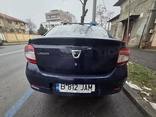 Second-hand Dacia Logan 100 CP (73 kW) 2016 Albastru Berlinǎ