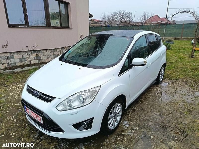 Second-hand Ford C-MAX Titanium 125 CP (91 kW) 2015 Culoarealb Monovolum