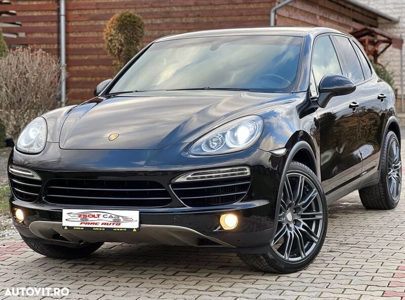 Negru Utilizat 2010 Porsche Cayenne SUV | 15.499 EUR - Imagine 1/4