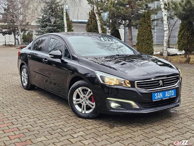 Second-hand Peugeot 508 115 CP (84 kW) 2015 Negru Berlinǎ