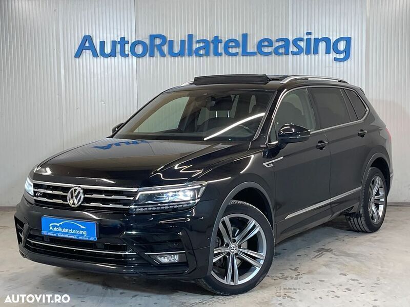Negru Utilizat 2019 VW Tiguan Allspace R-line SUV | 26.790 EUR - Imagine 1/4