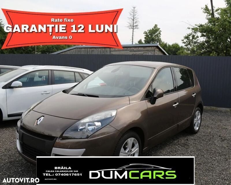 Maro Utilizat 2010 Renault Scénic III Avantage Monovolum | 4.000 EUR (Preț OK) - Imagine 1/4