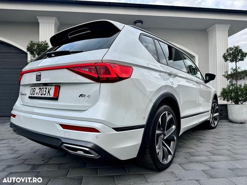 Second-hand Seat Tarraco 4Drive 200 CP (147 kW) 2021 Culoarealb SUV