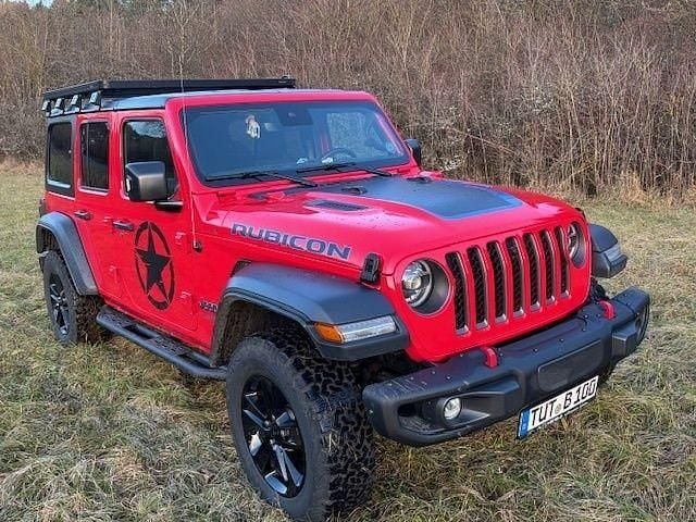 Roșu Utilizat 2022 Jeep Wrangler Rubicon SUV | 63.674 EUR (Preț OK) - Imagine 1/1