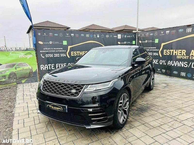 Second-hand Land Rover Range Rover Velar 275 CP (202 kW) 2019 Culoarenegru SUV