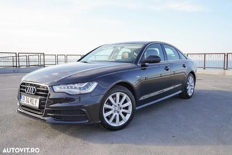 Culoarenegru Utilizat 2014 Audi A6 S-Line Break | 12.500 EUR (Preț OK) - Imagine 1/4