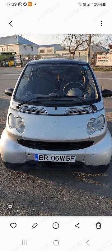 Utilizat 2002 Smart ForTwo Coupé Coupe | 1.001 EUR - Imagine 1/4