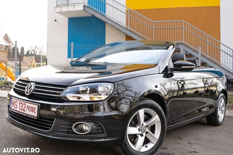 Second-hand VW Eos 140 CP (102 kW) 2011 Culoarenegru Cabrio