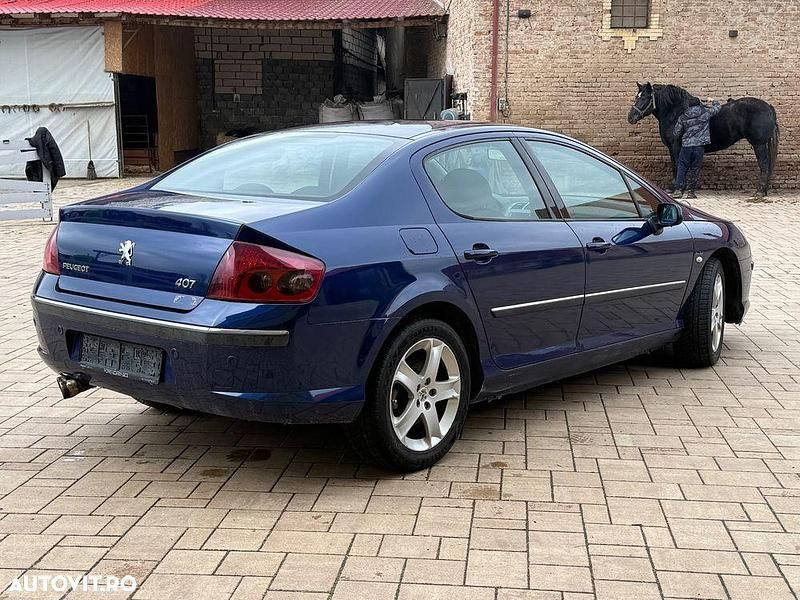 Second-hand Peugeot 407 116 CP (85 kW) 2007 Culoarealbastru Berlinǎ
