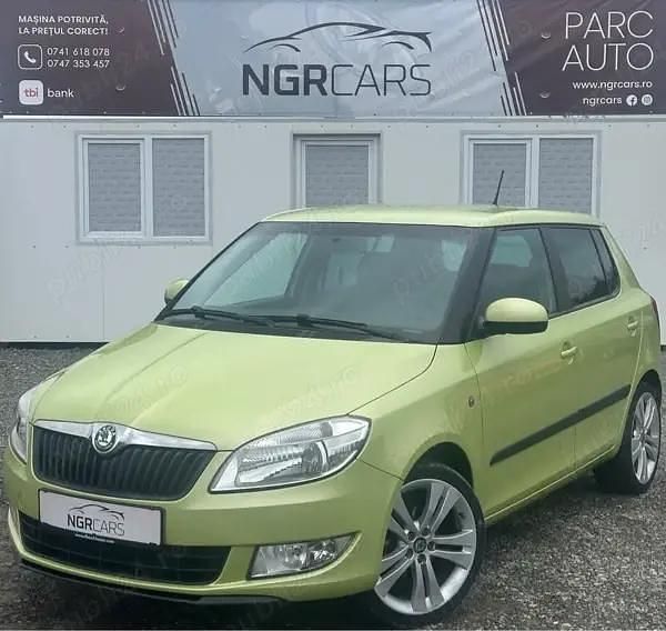Verde Second-hand 2013 Skoda Fabia Hatchback | 4.250 EUR (Preț OK) - Imagine 1/4