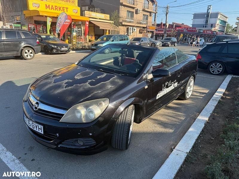 Negru Utilizat 2007 Opel Astra Cabriolet Cabrio | 2.250 EUR - Imagine 1/4