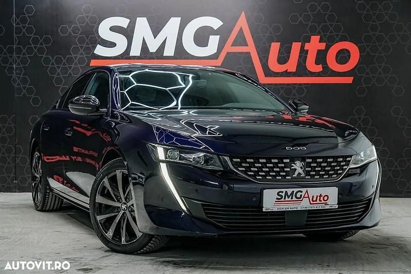 Culoarealbastru Utilizat 2019 Peugeot 508 GT-line Berlinǎ | 18.600 EUR - Imagine 1/4