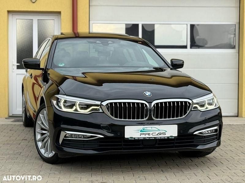 Culoarenegru Utilizat 2017 BMW 520 Luxury Line Berlinǎ | 22.390 EUR (Puțin scump) - Imagine 1/4