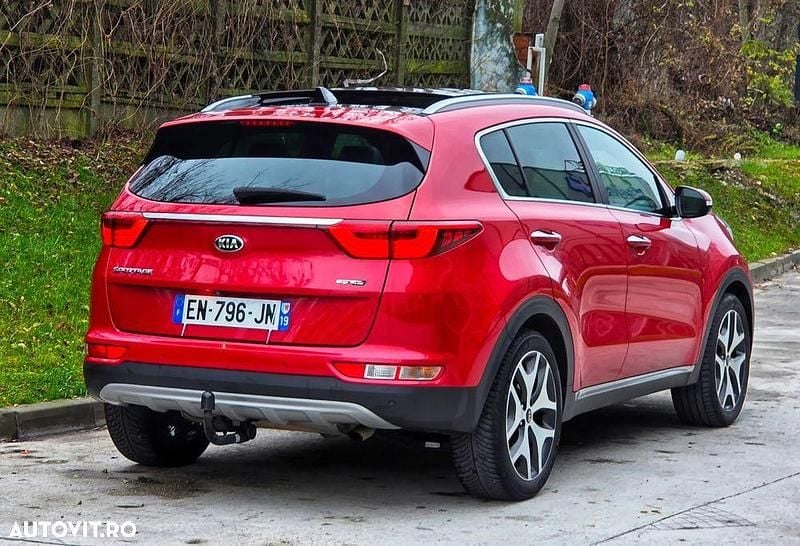 Second-hand Kia Sportage GT-Line 141 CP (103 kW) 2018 Argint SUV