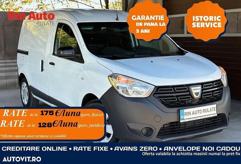 Culoarealb Utilizat 2020 Dacia Dokker Lauréate Monovolum | 7.390 EUR (Preț bun) - Imagine 1/4