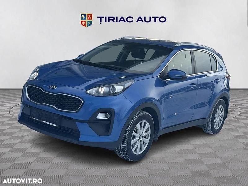 Culoarealbastru Utilizat 2021 Kia Sportage SUV | 17.500 EUR (Preț bun) - Imagine 1/4