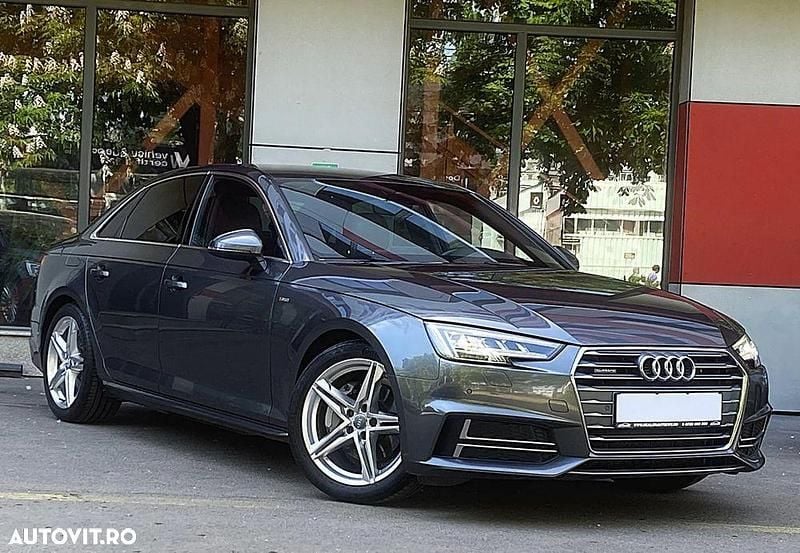 Gri Utilizat 2016 Audi A4 S-Line Berlinǎ | 17.990 EUR (Preț bun) - Imagine 1/4