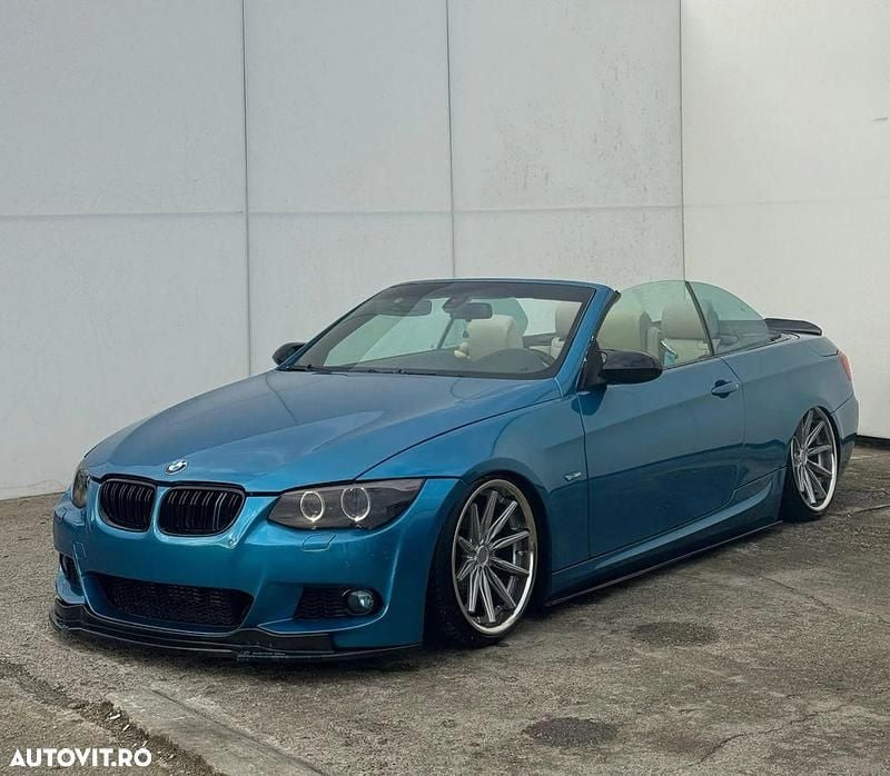 Culoarealbastru Second-hand 2008 BMW 320 Cabriolet M Sport Cabrio | 13.500 EUR - Imagine 1/4