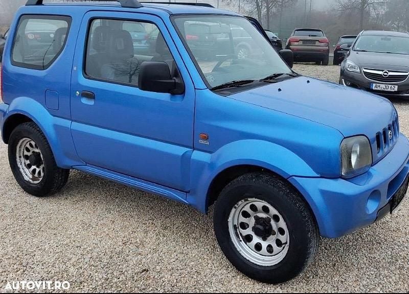 Second-hand Suzuki Jimny 82 CP (60 kW) 2004 Culoarealbastru SUV