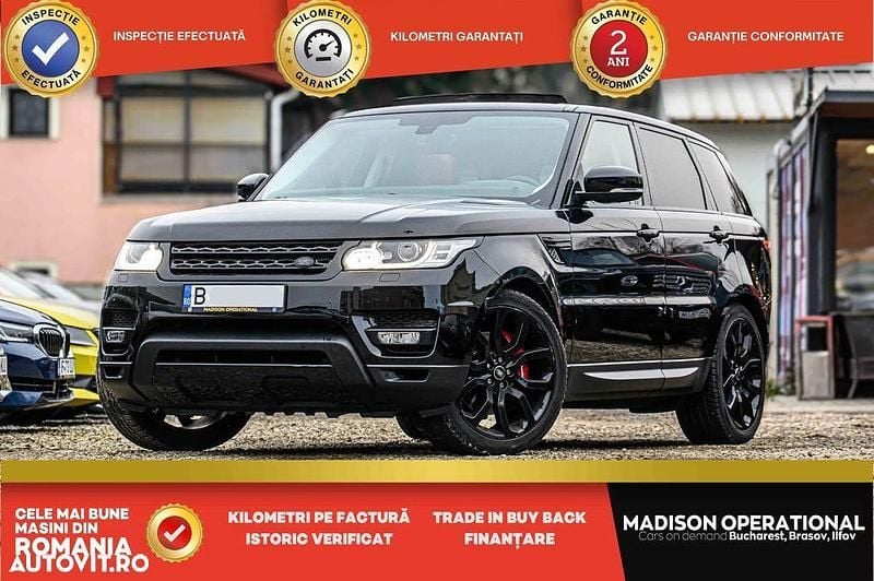 Culoarenegru Second-hand 2016 Land Rover Range Rover HSE Dynamic SUV | 18.950 EUR (Super Preț) - Imagine 1/4
