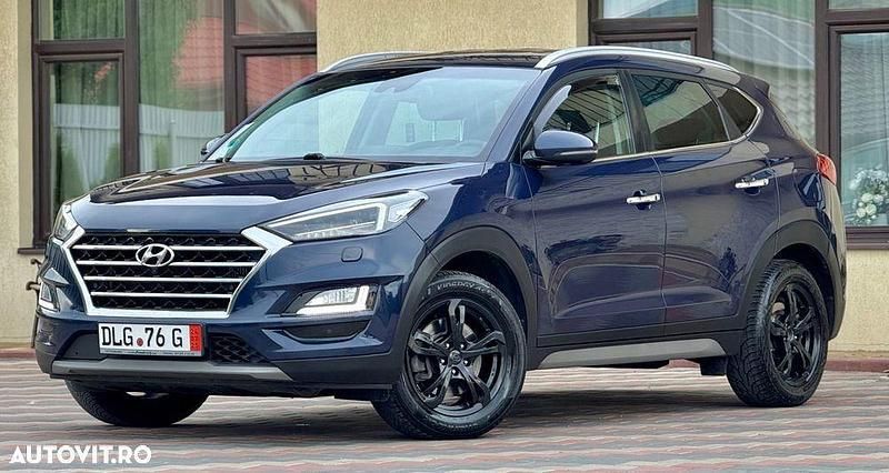 Albastru Utilizat 2020 Hyundai Tucson Premium SUV | 18.790 EUR (Preț OK) - Imagine 1/4