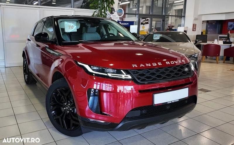 Rosu Utilizat 2022 Land Rover Range Rover evoque SE SUV | 35.500 EUR (Puțin scump) - Imagine 1/4