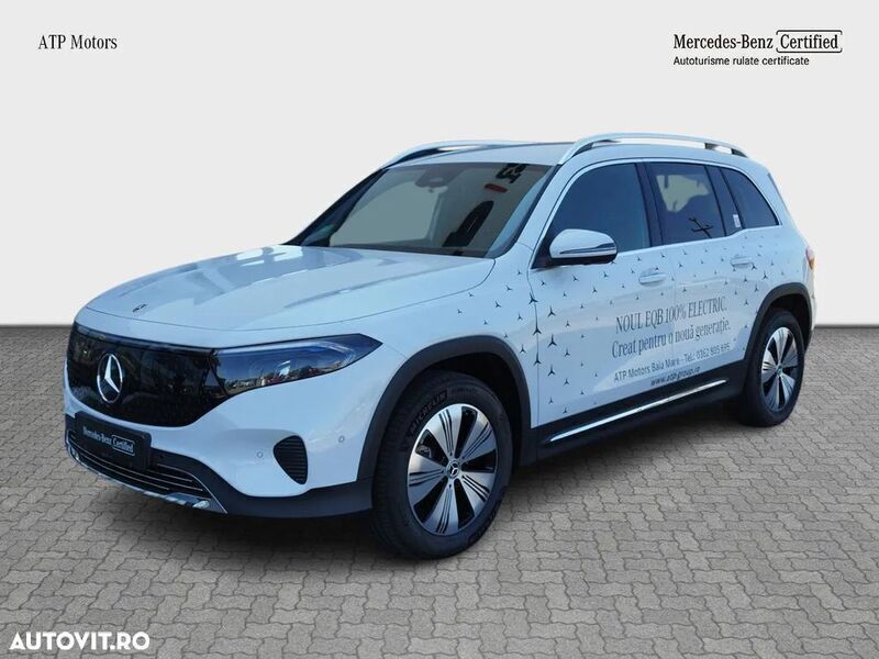 Alb Utilizat 2023 Mercedes EQB300 SUV | 46.946 EUR (Puțin scump) - Imagine 1/4