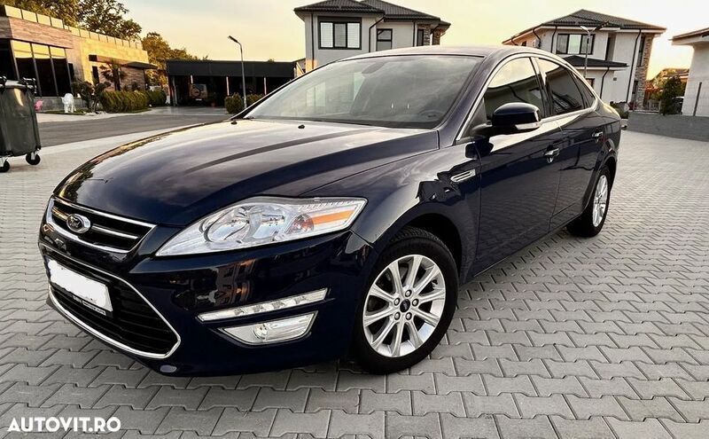 Albastru Utilizat 2014 Ford Mondeo Business Edition Berlinǎ | 6.600 EUR (Preț bun) - Imagine 1/4