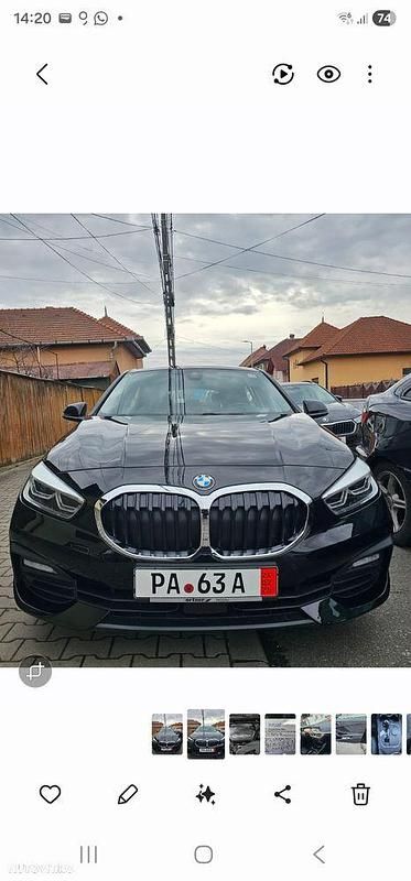 Second-hand BMW 118 Sport Line 150 CP (110 kW) 2022 Culoarenegru Hatchback