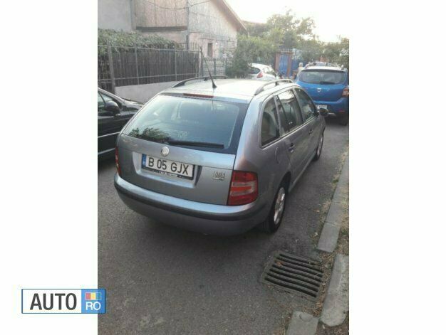 Second-hand Skoda Fabia 75 CP (55 kW) 2007 Gri Hatchback