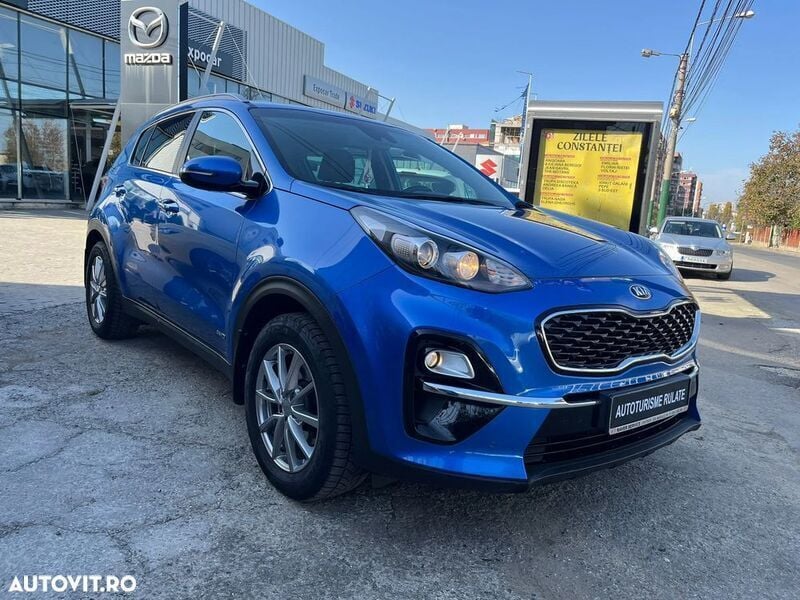 Albastru Second-hand 2019 Kia Sportage Style SUV | 18.000 EUR (Preț OK) - Imagine 1/4