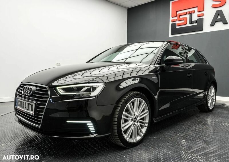 Negru Utilizat 2017 Audi A3 e-tron Hatchback | 14.990 EUR - Imagine 1/4