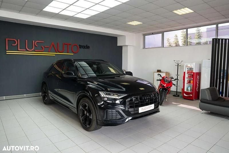 Culoarenegru Utilizat 2019 Audi Q8 Design SUV | 57.499 EUR (Preț OK) - Imagine 1/4