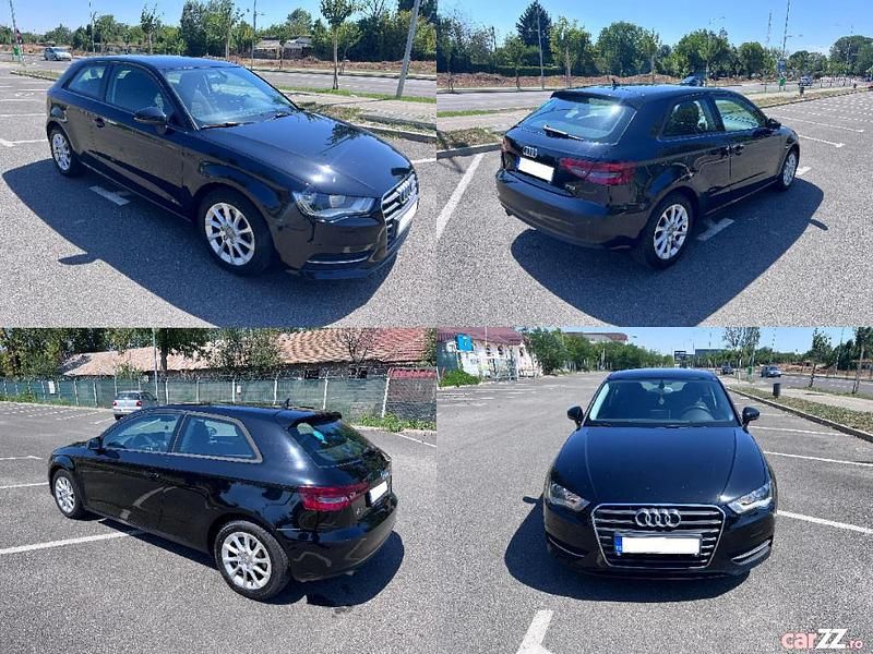 Second-hand Audi A3 Sport 105 CP (77 kW) 2013 Negru Coupe