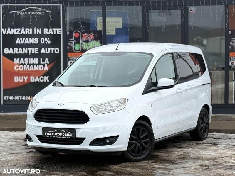 Second-hand Ford Tourneo Courier Titanium 100 CP (73 kW) 2015 Culoarealb Monovolum