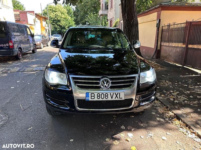 Negru Utilizat 2008 VW Touareg R SUV | 6.300 EUR (Preț OK) - Imagine 1/4