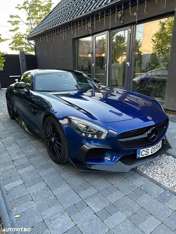 Albastru Utilizat 2015 Mercedes AMG GT S AMG Coupe | 77.999 EUR - Imagine 1/4