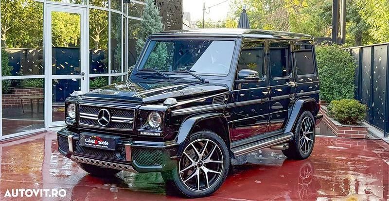 Second-hand Mercedes G500 422 CP (310 kW) 2017 Culoarenegru SUV
