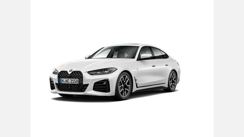 Mineral white metallic metalizat Utilizat 2023 BMW 420 Gran Coupé Shadowline Coupe | 41.479 EUR (Preț OK) - Imagine 1/4