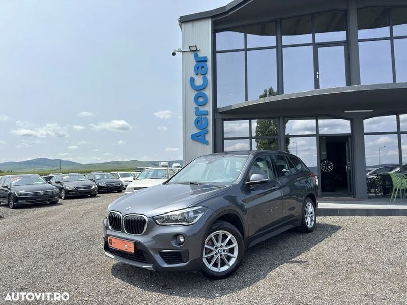 Gri Utilizat 2017 BMW X1 SUV | 12.990 EUR (Preț bun) - Imagine 1/4
