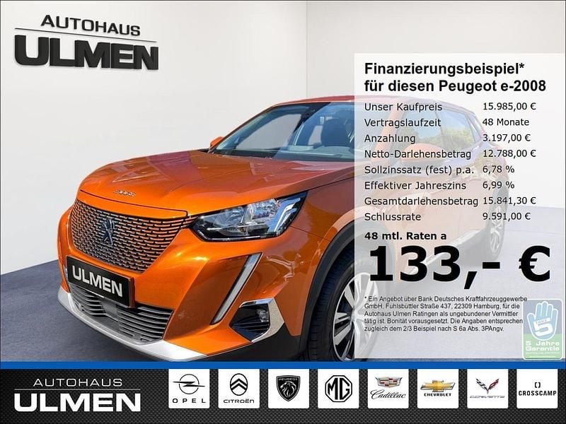 Utilizat 2021 Peugeot e-2008 Active SUV | 17.530 EUR - Imagine 1/1