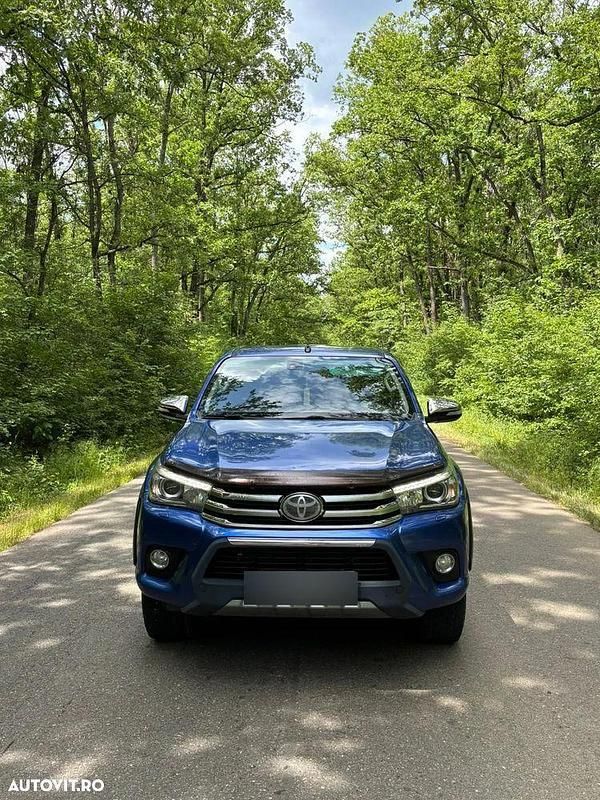 Albastru Utilizat 2016 Toyota HiLux Comfort Pickup | 20.000 EUR (Preț bun) - Imagine 1/4