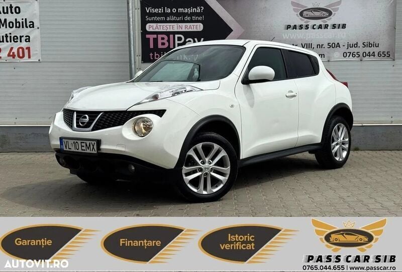 Alb Utilizat 2013 Nissan Juke SUV | 6.290 EUR (Preț OK) - Imagine 1/4