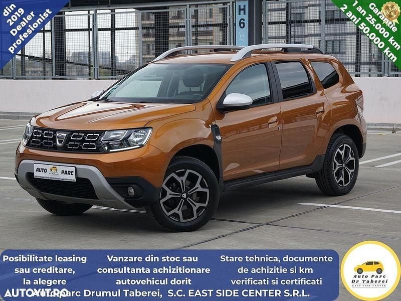 Culoareportocaliu Utilizat 2019 Dacia Duster Prestige SUV | 13.450 EUR (Preț OK) - Imagine 1/4