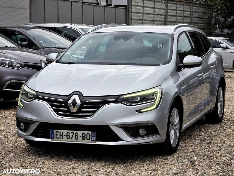 Culoareargint Utilizat 2017 Renault Mégane GrandTour Intens Break | 8.999 EUR (Preț OK) - Imagine 1/4