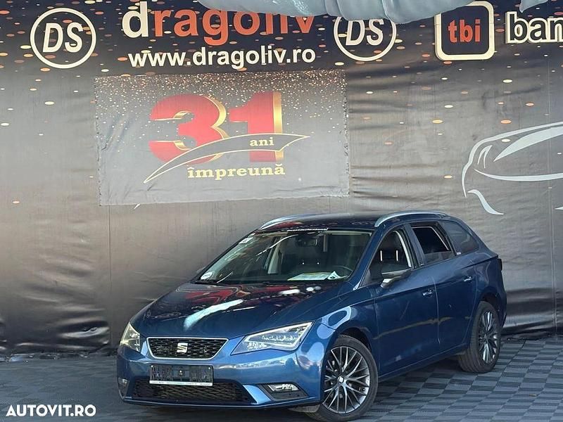 Culoarealbastru Utilizat 2016 Seat Leon Break | 8.999 EUR (Preț OK) - Imagine 1/4