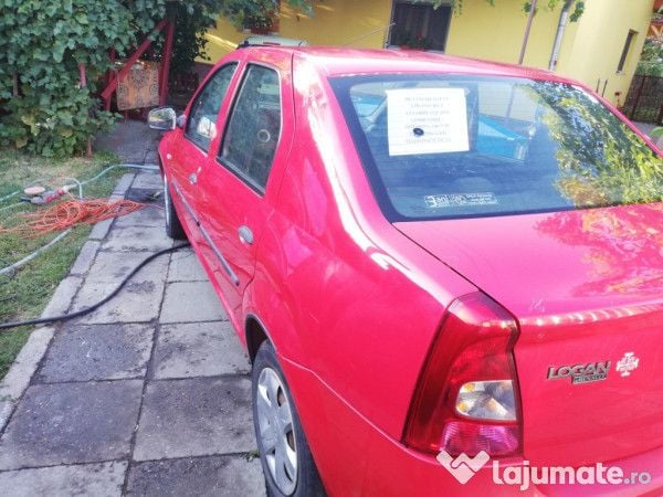 Roşu Utilizat 2010 Dacia Logan Berlinǎ | 2.500 EUR (Preț OK) - Imagine 1/4